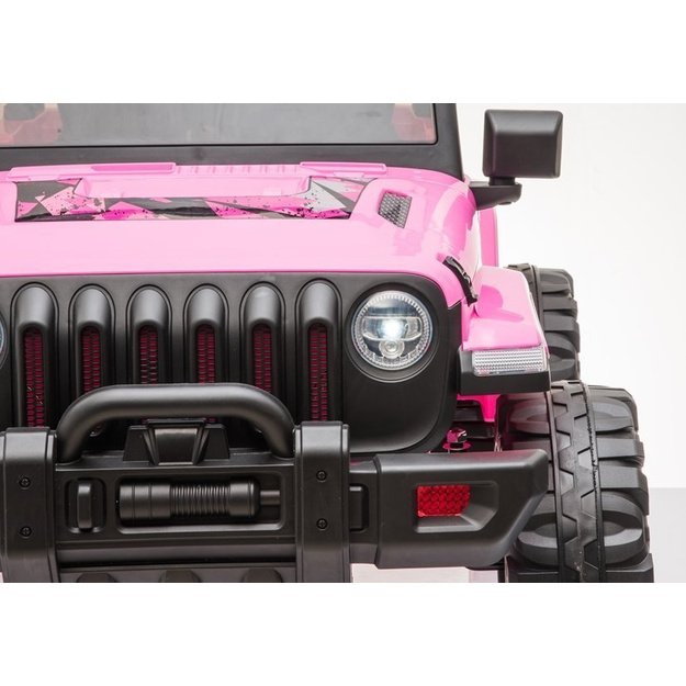 Elektrinis pasivažinėjimo automobilis CH9956 Pink 15