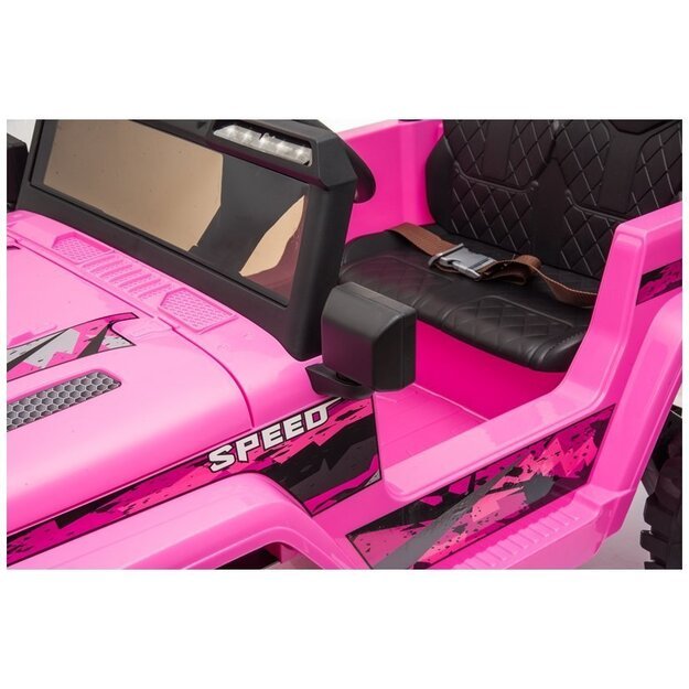 Elektrinis pasivažinėjimo automobilis CH9956 Pink 7
