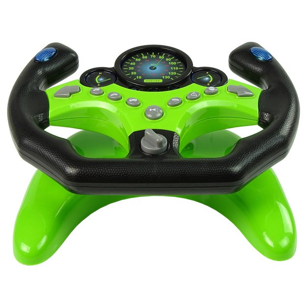 Steering Wheel Kit Keys Sound Lights Green 3