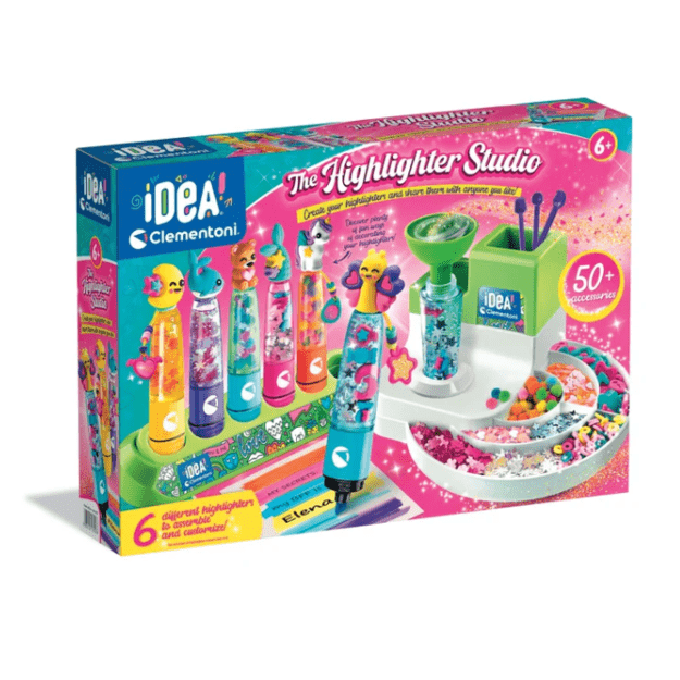 Idea Art Marker Factory Set Highlighters 6 pcs Clementoni 18127