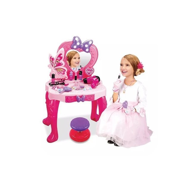 Beauty Set Dressing table for a girl with a mirror, sounds and lights