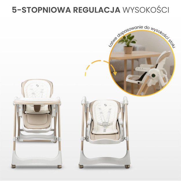 FEEDING CHAIR NESTO PINK 24