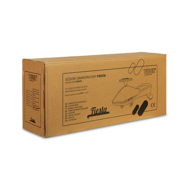 GRAVITY RIDE-ON TOY FIESTA RED 21