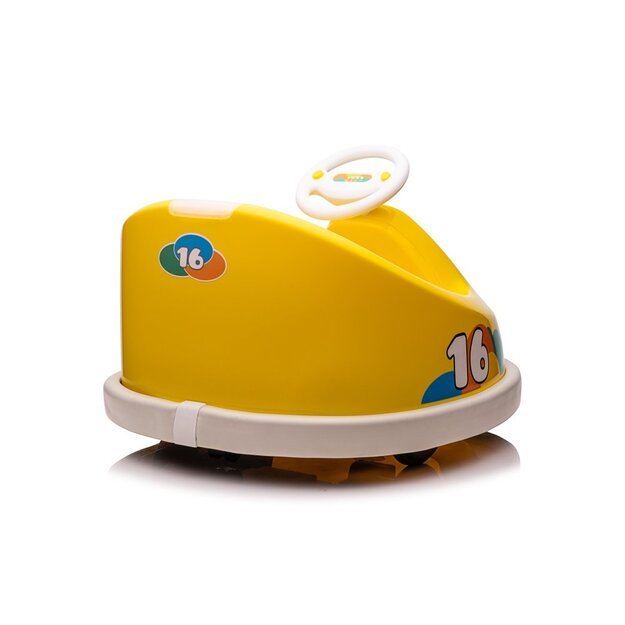 Elektrinis pasivažinėjimas XMX621 geltonos spalvos 12