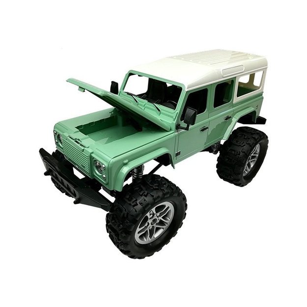 Remote Control Car Jeep R / C Green 7.5 km / h 1:14 2.4G 5