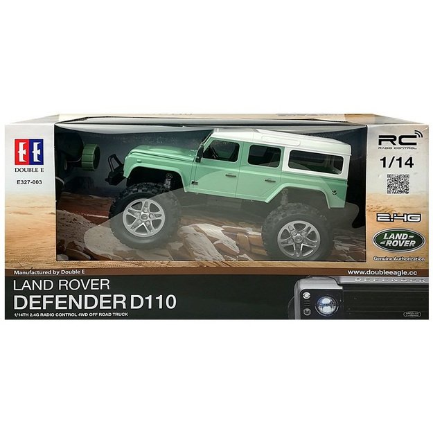 Remote Control Car Jeep R / C Green 7.5 km / h 1:14 2.4G 9