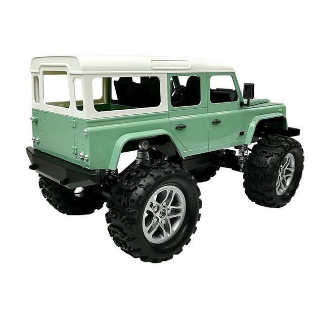 Remote Control Car Jeep R / C Green 7.5 km / h 1:14 2.4G 2