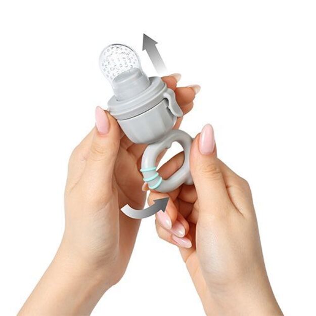 Maitinimo čiulptukas dinozauro formos Grey 3