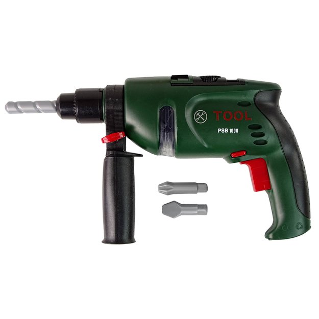 Handyman Set in a Carrying Case Battery Drill Hammer