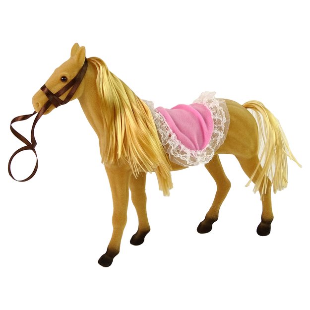 Lėlė raitelis su rudomis ponio figūrėlėmis. 9