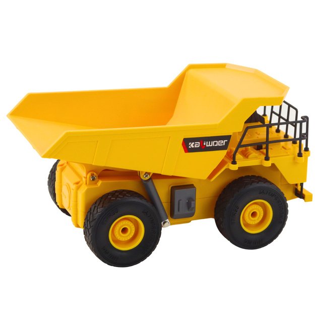 Remote Controlled Construction Dump Truck RC LED Lights 1:24 2