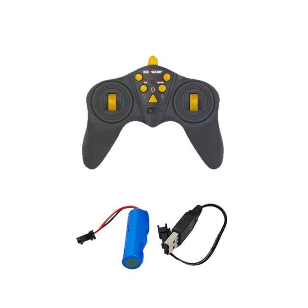 Remote Controlled Construction Dump Truck RC LED Lights 1:24 3