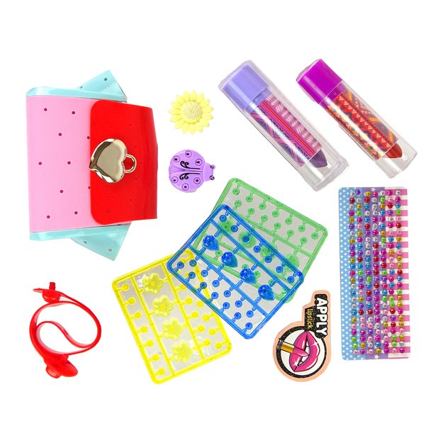 Colorful Makeup and Jewelry Set