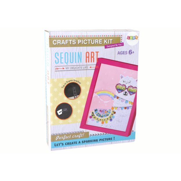 Pasidaryk pats rinkinys Sequins aukštakulniai pelėda rėmo spalvinga 3