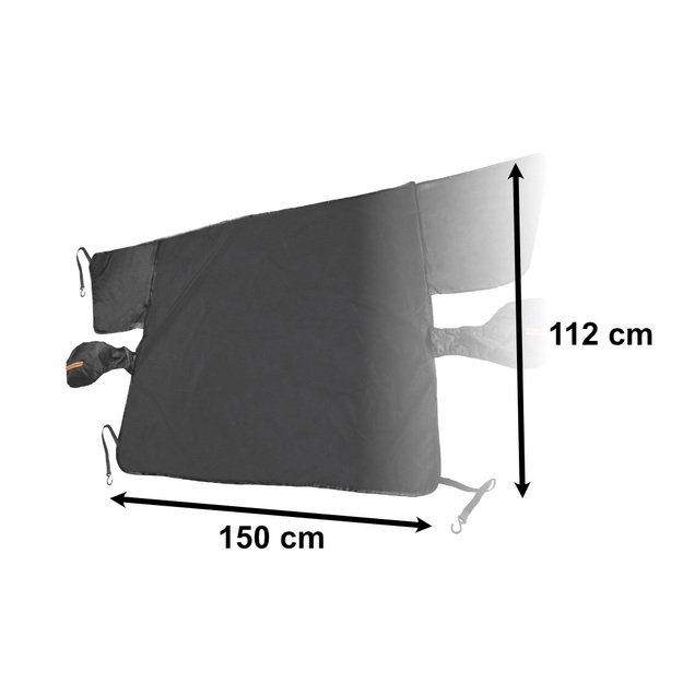 Antifrizo priekinio stiklo dangtelis magnetinis automobilio skėtis nuo saulės 1