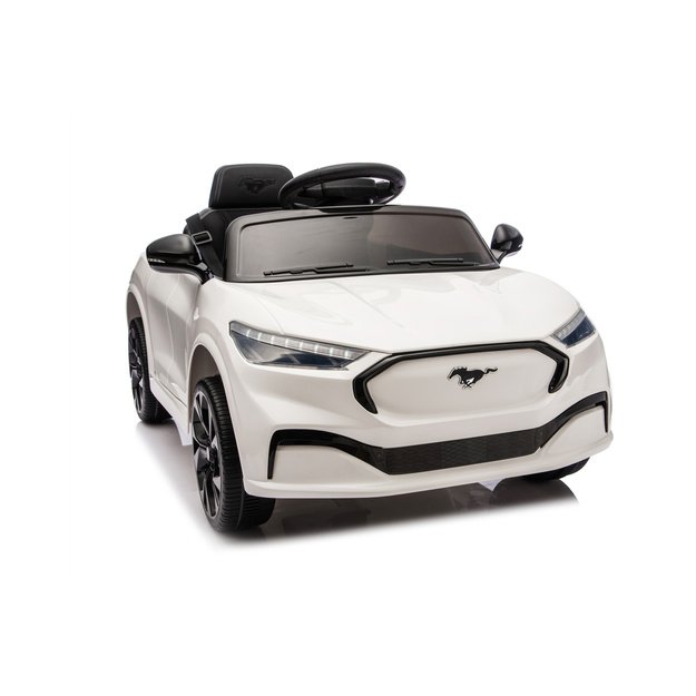 Ford Mustang Mach-E White 24V Battery-Powered Car 2