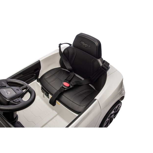 Ford Mustang Mach-E White 24V Battery-Powered Car 9