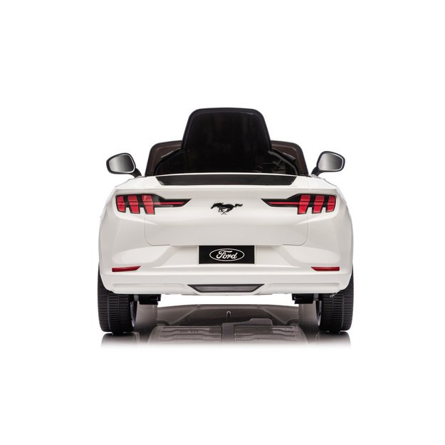 Ford Mustang Mach-E White 24V Battery-Powered Car 6
