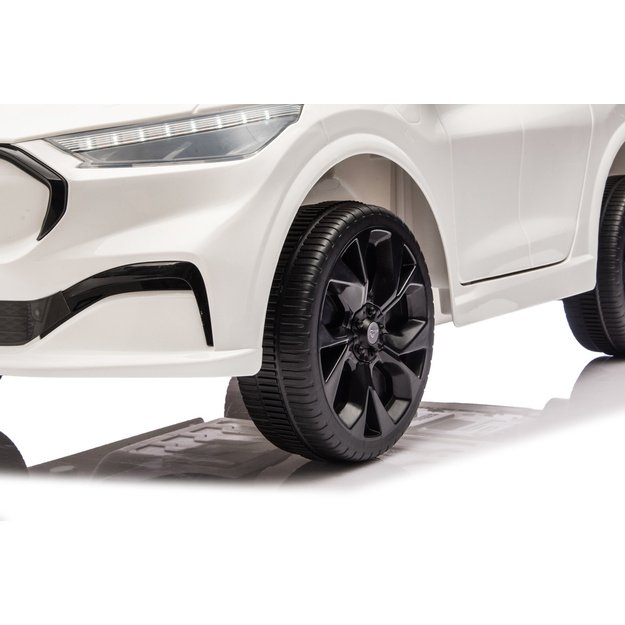 Ford Mustang Mach-E White 24V Battery-Powered Car 8