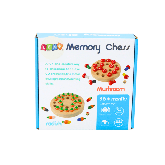 Family Memory Game Carrots Wooden 2