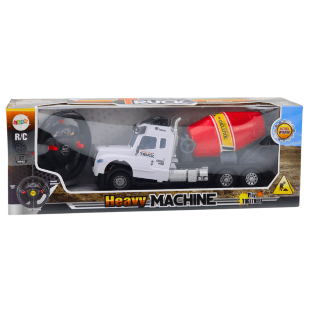 RC betono maišyklės sunkvežimis Nuotolinio valdymo šviesos ir garso efektai 10