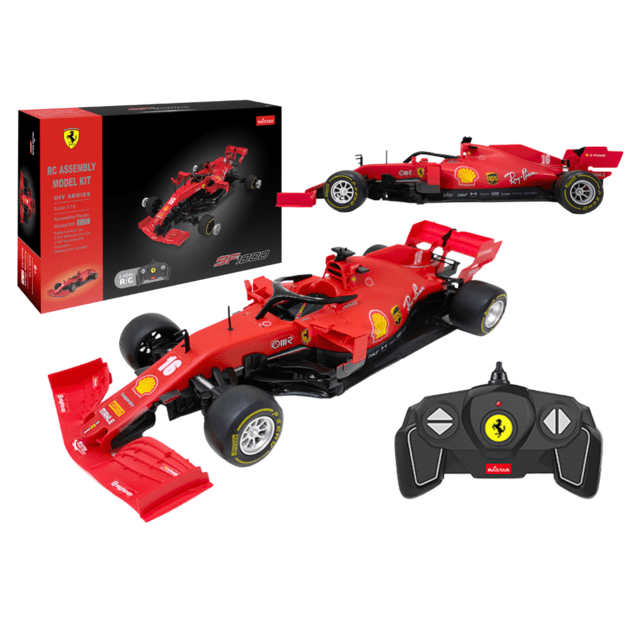 Statybiniai blokai Automobilis RC Rastar 1:16 Ferrari SF1000 Bolid Red