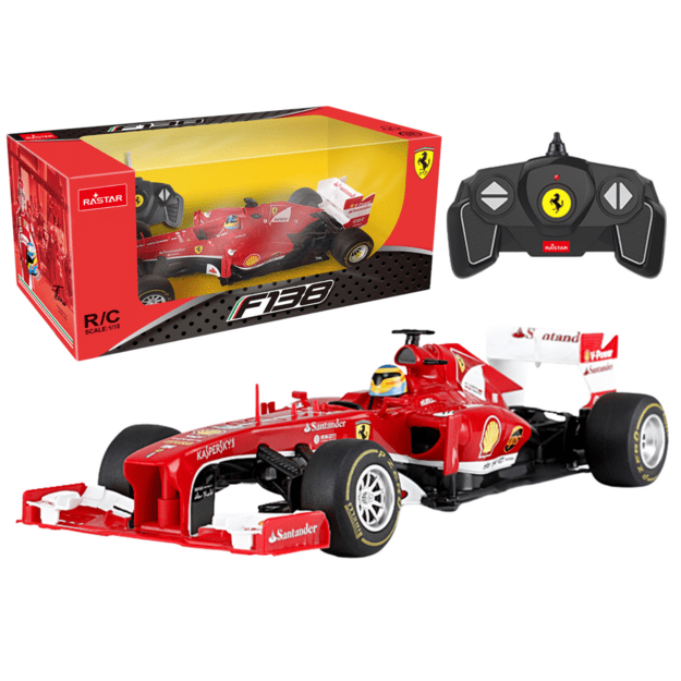 RC automobilis 1:18 Rastar Bolid Ferrari F1 Red