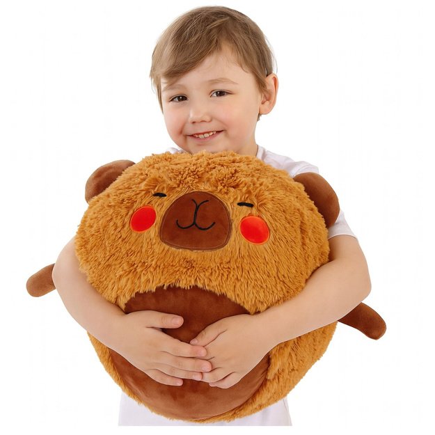 Jumping Ball Growing Plush Capybara Brown Pump 50 cm 2