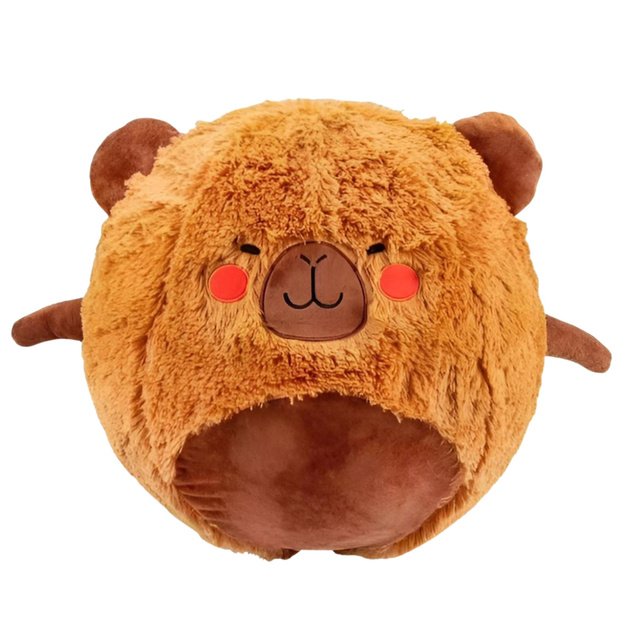 Jumping Ball Growing Plush Capybara Brown Pump 50 cm 1