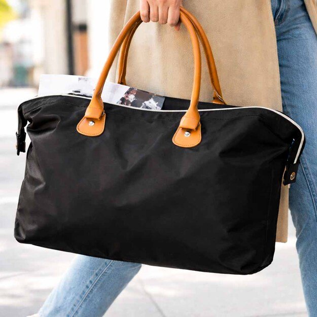 Moterų daugiafunkcinis vežimėlio kelioninis krep&scaron;ys mamai rinkinys juodas 2