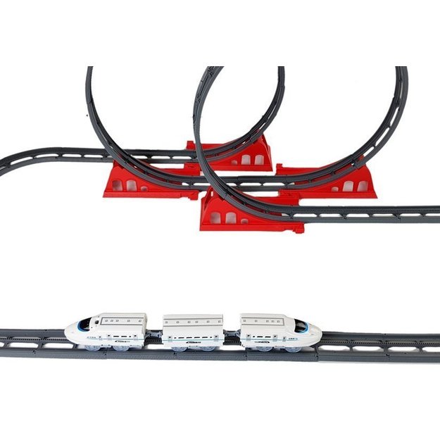 Train Two Loops Race Track