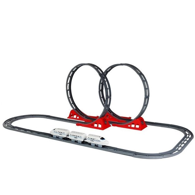 Train Two Loops Race Track