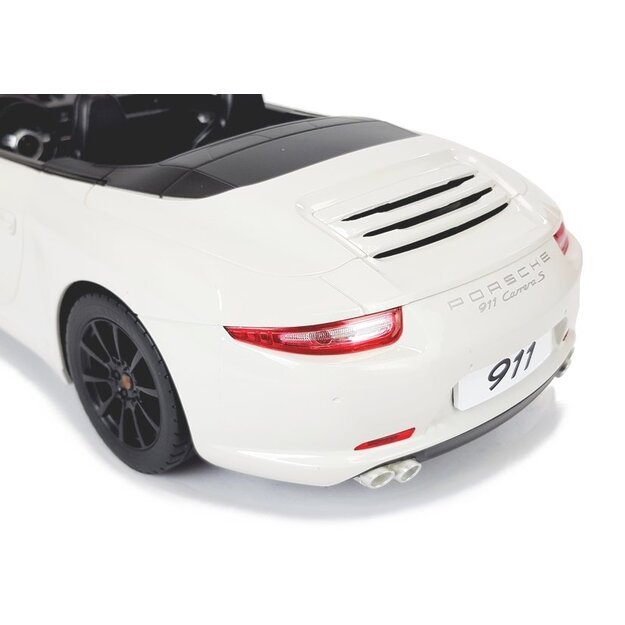 Car R/C Porsche 911 Carrera S Rastar 1:12 White