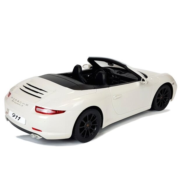 Car R/C Porsche 911 Carrera S Rastar 1:12 White