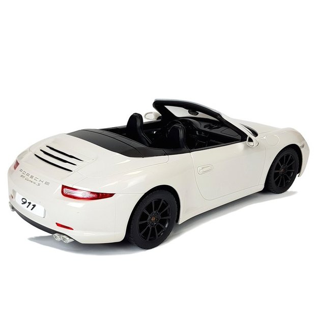 Car R/C Porsche 911 Carrera S Rastar 1:12 White