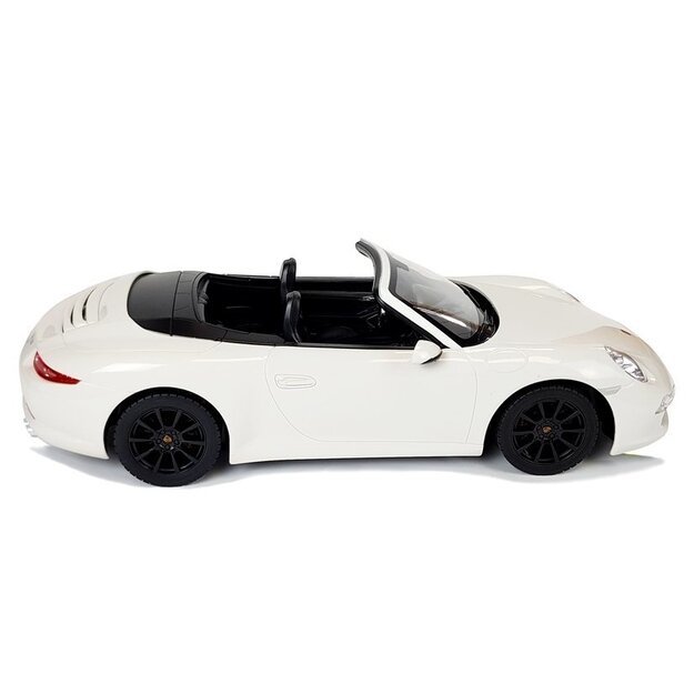 Car R/C Porsche 911 Carrera S Rastar 1:12 White