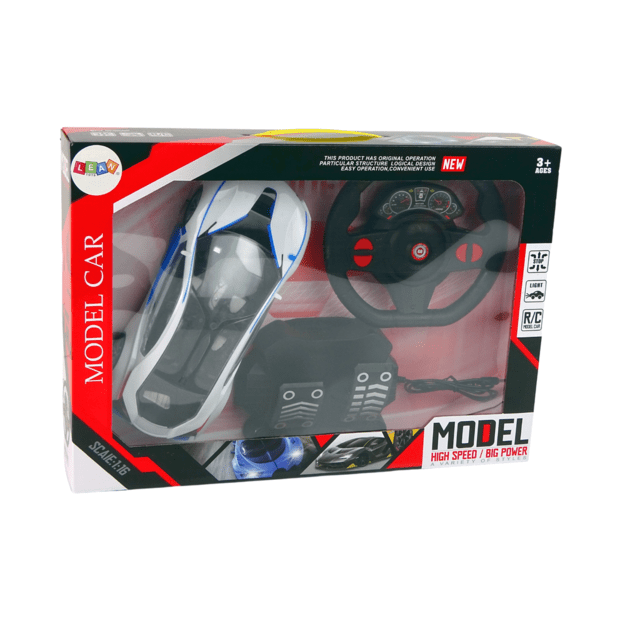 Labai greitas nuotoliniu būdu valdomas automobilis + R/C nuotolinio valdymo dujų ir stabdžių pedalai 3