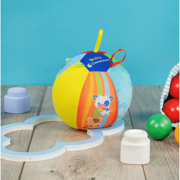Soft Musical Ball with Animals Clementoni 17475 3