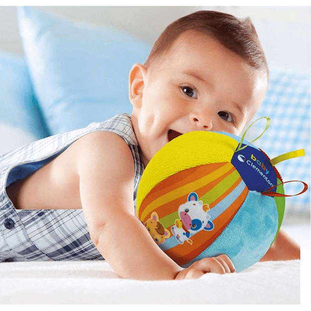 Soft Musical Ball with Animals Clementoni 17475 2