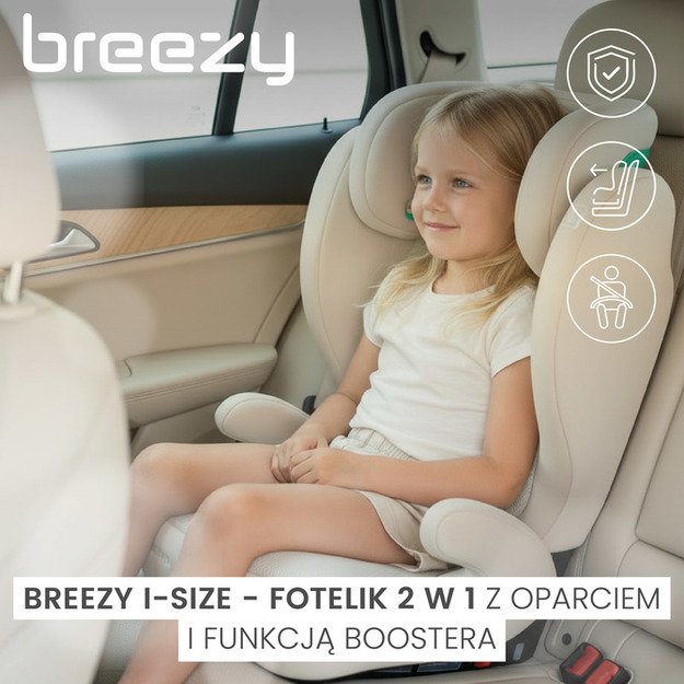 CAR SEAT BREEZY BEIGE (100-150cm) 10