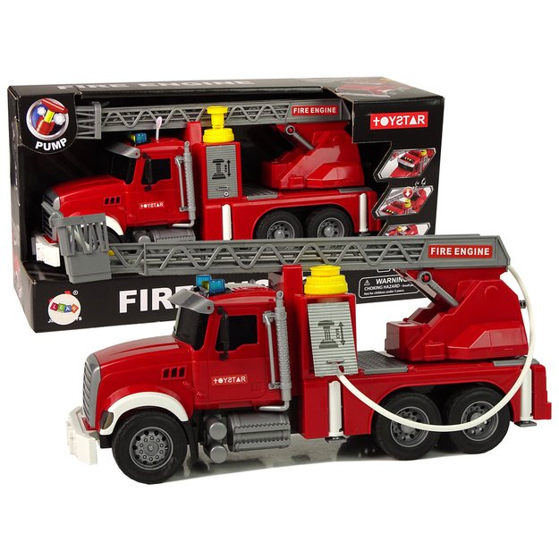 Fire Truck Red Water Sounds Lights