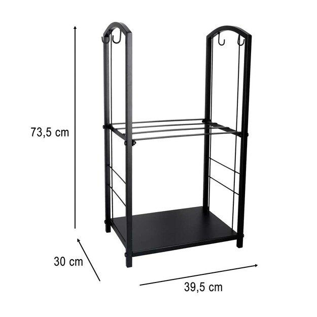 Židinio malkų stovas metaliniai židinių priedai 15