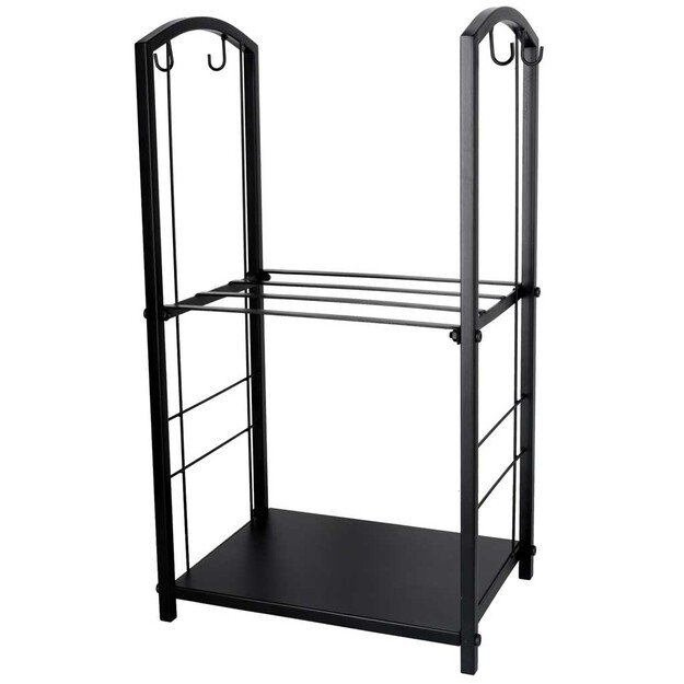 Židinio malkų stovas metaliniai židinių priedai 4