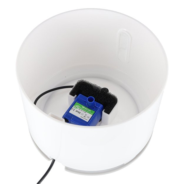 Gertuvė &scaron;uniui ir katei automatinė USB LED gertuvė 2,4 l valymo filtras 4