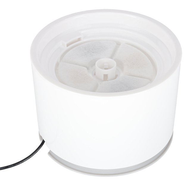 Gertuvė &scaron;uniui ir katei automatinė USB LED gertuvė 2,4 l valymo filtras 5