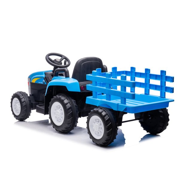 A009B Blue Battery Operated Tractor 7