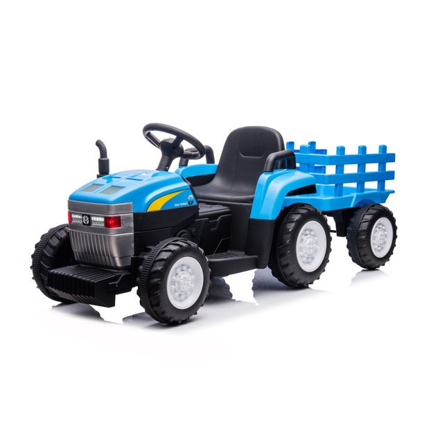 A009B Blue Battery Operated Tractor 6