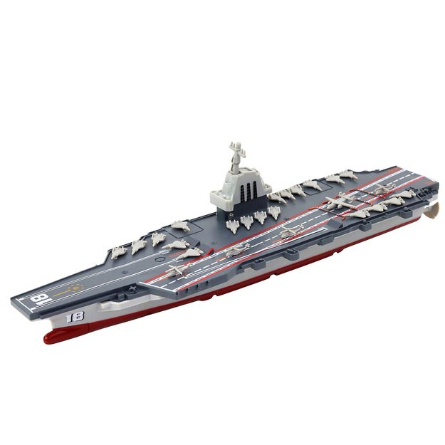 Remote Controlled Military Aircraft Carrier RC Ship 1:1000 2