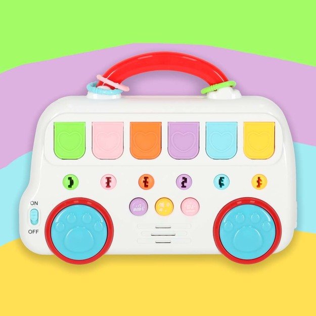 Mokomasis autobusas, žaidžiantis i&scaron;&scaron;okančius gyvūnų raktus 9