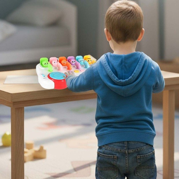 Mokomasis autobusas, žaidžiantis i&scaron;&scaron;okančius gyvūnų raktus 12